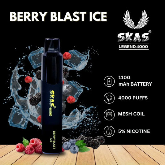 SKAS LEGEND 4000 Berry Blast Ice