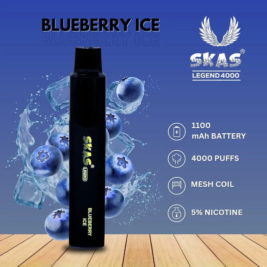 SKAS LEGEND 4000 Blueberry Ice