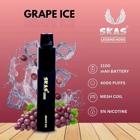 SKAS LEGEND 4000 Grape Ice