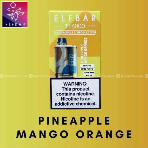 ELF BAR TE6000 – Pineapple Mango Orange