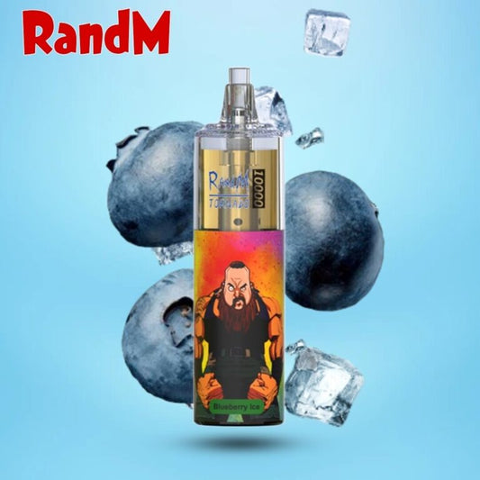 RANDM TORNADO – BLUEBERRY ICE – DEVICE (10000) – 5% Nicotine Rechargeable