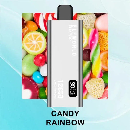 Elf World i15 Pro Candy rainbow -12000 Puffs