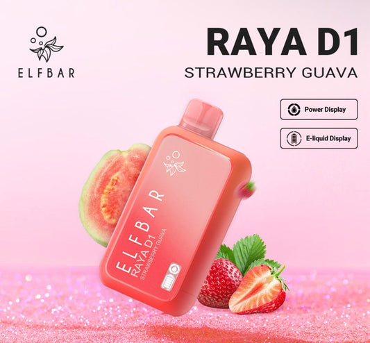 ELF BAR RAYA D1 Strawberry Guava