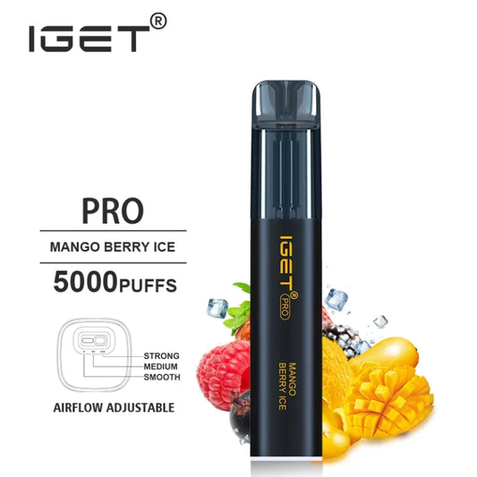 Buy IGET Pro Mango Berry Device – 5000 Puffs Online in India