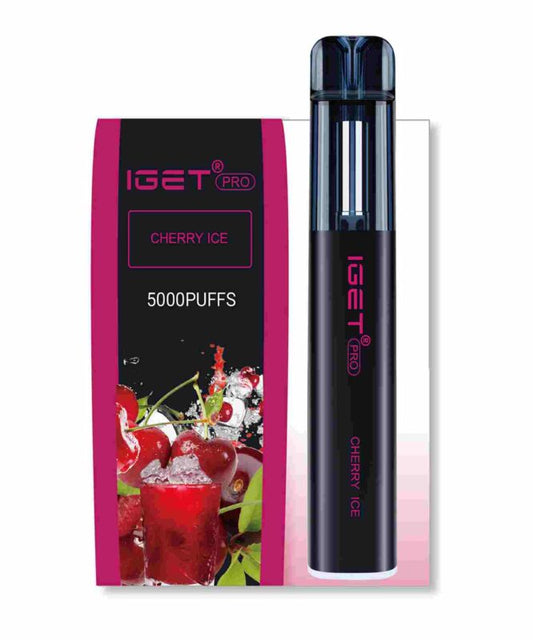 Shop IGET Pro Cherry Ice Device 5000 Puffs in India Online
