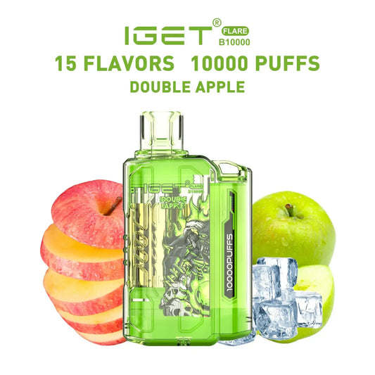 IGET FLARE B10000 Double Apple(10000 Puffs)
