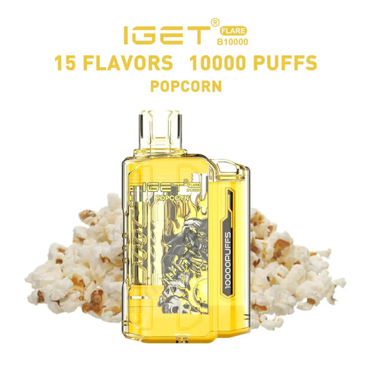 IGET FLARE B10000 Popcorn (10000 Puffs)