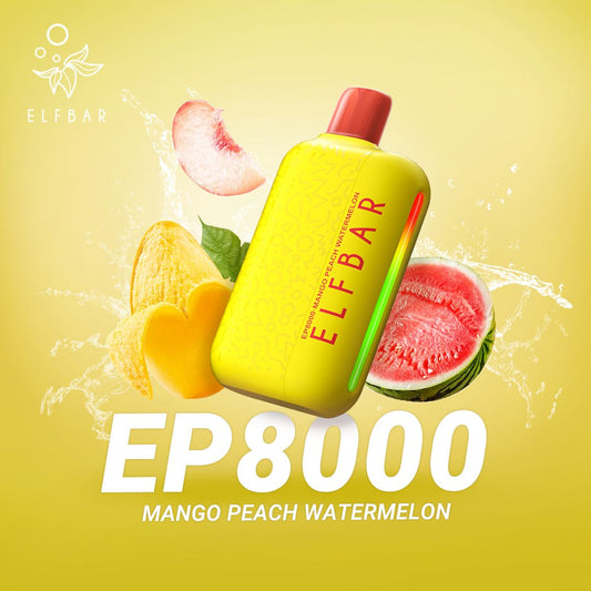 ELF BAR EP8000- Mango Peach Watermelon