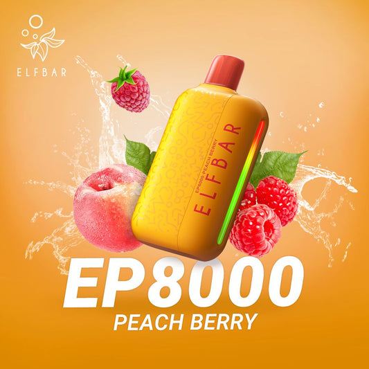 ELF BAR EP8000- Peach Berry