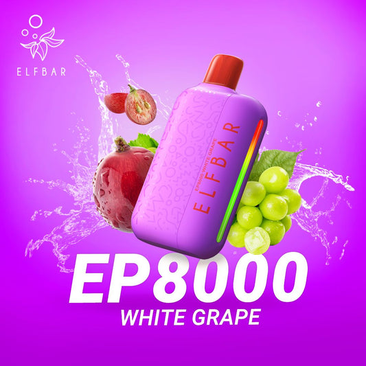 ELF BAR EP8000- White Grape