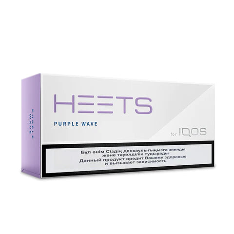 IQOS HEETS Purple Wave (1 Carton & 1 Pack)