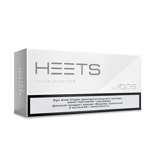 IQOS HEETS Silver Selection (1 Carton & 1 Pack)