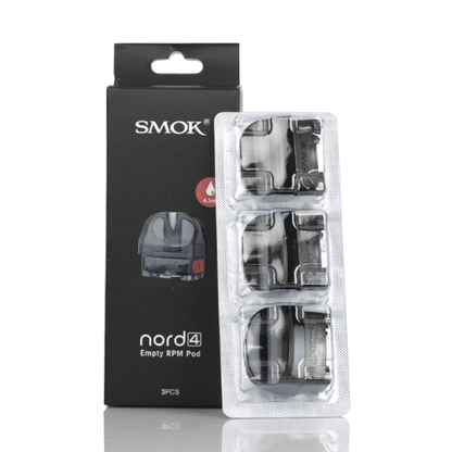 SMOK NORD 4 RPM REPLACEMENT PODS ( Without Coils ) Pack of 3