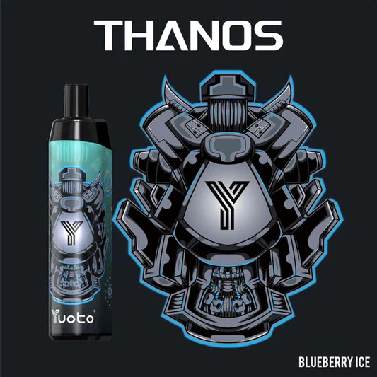 Yuoto Thanos-Blueberry Ice (5000 Puffs) – 5%(50mg) ( Rechargeable Type-C )