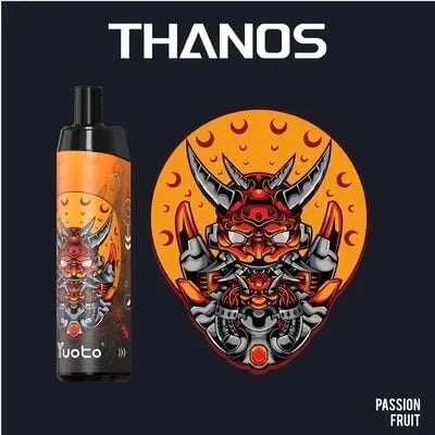 Yuoto Thanos-Passion Fruit (5000 Puffs) – 5%(50mg) ( Rechargeable Type-C )