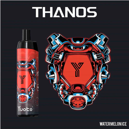 Yuoto Thanos-Watermelon Ice  (5000 Puffs) – 5%(50mg) ( Rechargeable Type-C )