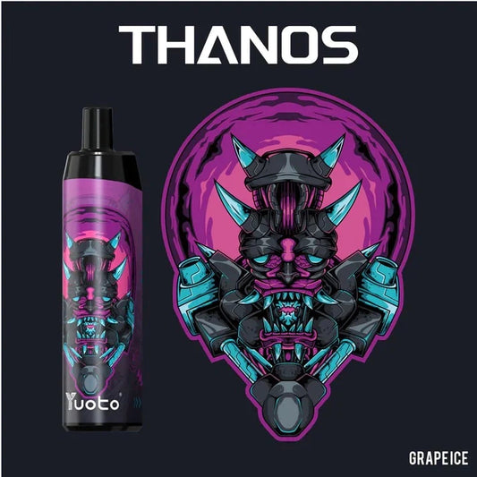 Buy Yuoto Thanos- Grape Ice (5000 Puffs) (50mg) at Best Price